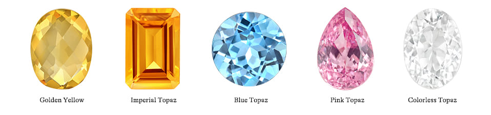 What is November’s Birthstone Topaz Colors
